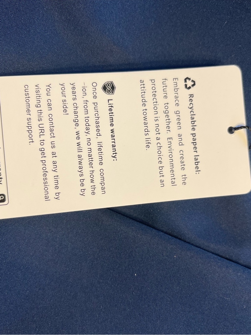NWT Taygeer Personal Item Navy Backpack 🌼 - Picture 14 of 16